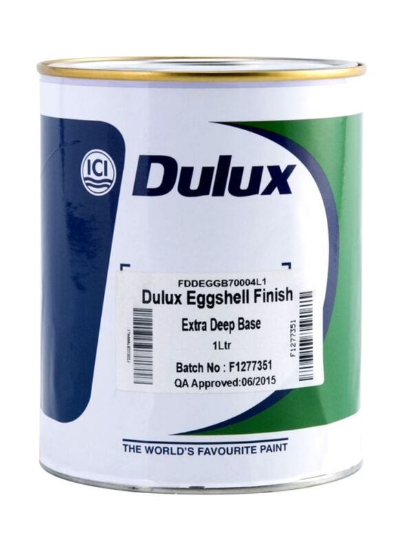 Dulux Eggshell Finish Medium Base, 1 Liter, White