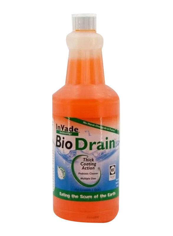 

Rockwell Labs Ltd Invade Bio Drain Clog Remover Citrus Scent, 946ml