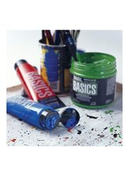Liquitex Basics Acrylic Paint Tubes, 6-Piece, Blue/Black/Yellow