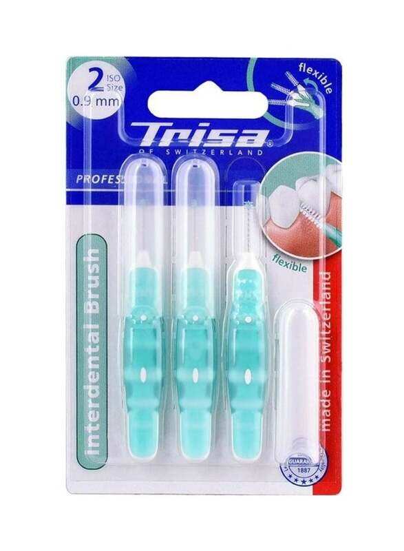 Trisa 0.9mm Size 2 Interdental Brush, Green