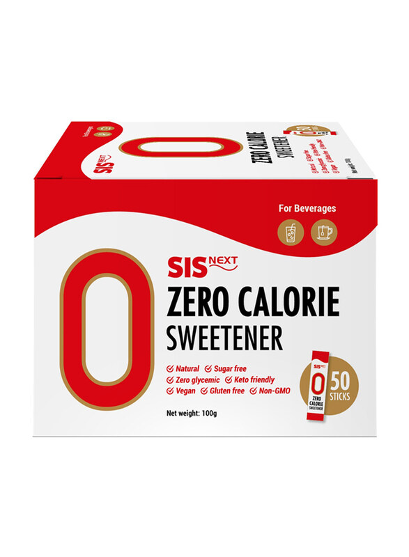 

SIS Next Zero Calorie Sweetener, 50 Sticks