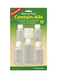 Coghlans Contain-alls Container Set, 7 Pieces, White