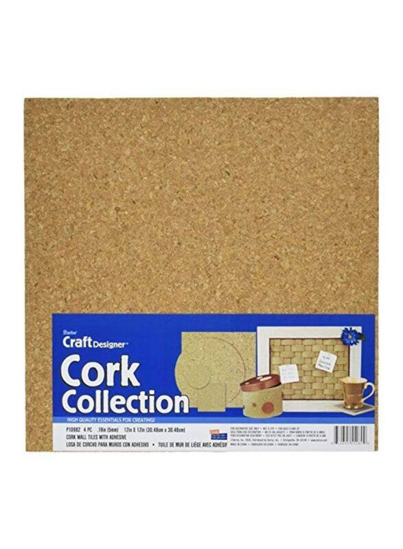 

Darice Cork Tile Set, Craft Kits, 4 Pieces