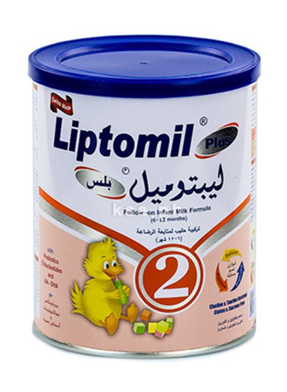 Liptomil Plus 2 Follow On Infant Milk Formula, 6-12 Months, 400g