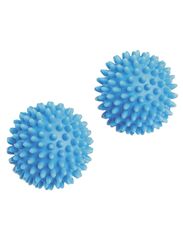 Whitmor Plastic Dryer Balls, 2 Pieces, Blue
