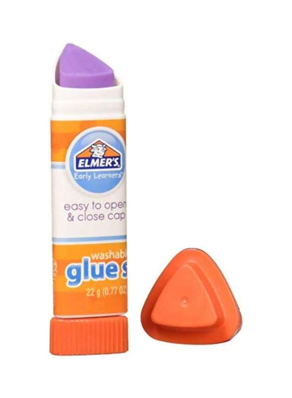 Elmer's Early Learners Glue Stick, 22gm, Purple