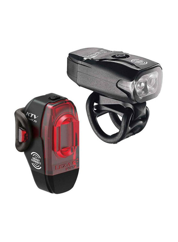 

Lezyne KTV Pro Smart Light Set, 2 Pieces, Black