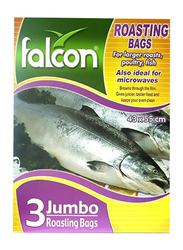 Falcon Roasting Bag Set, 43 x 55cm, 3-Pieces, Clear