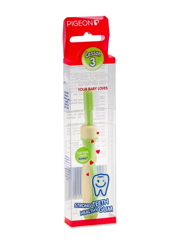 

Pigeon Lesson 3 Training Toothbrush, Green