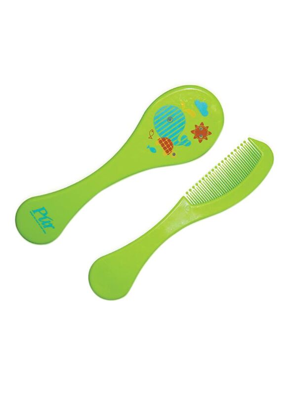 Pur Brush & Comb, Green