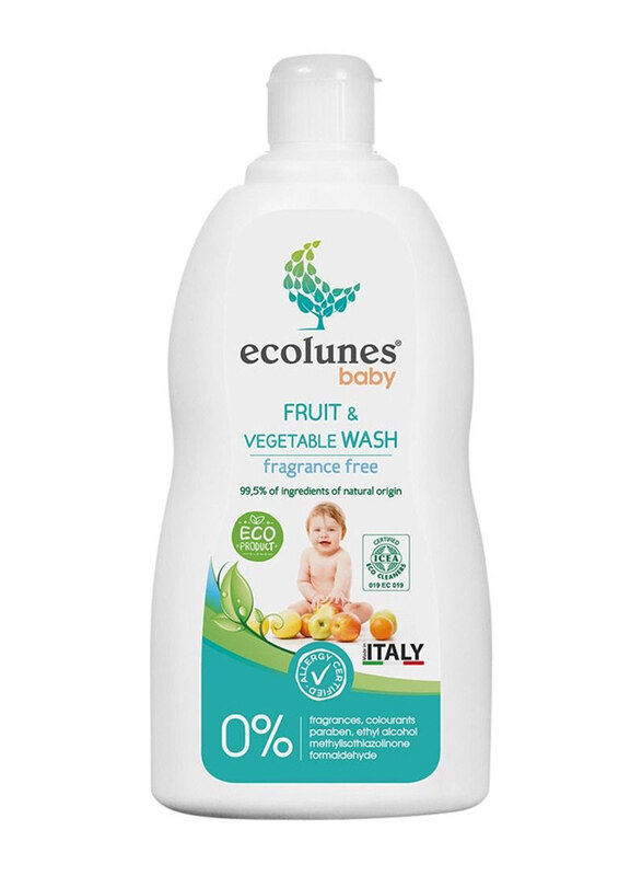 

Ecolunes Baby Fruit & Vegetable Wash Fragrance Free, 500ml