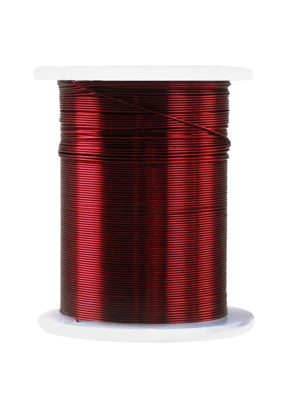 CraftMedley Jewellery Beading Wire, Metallic Red