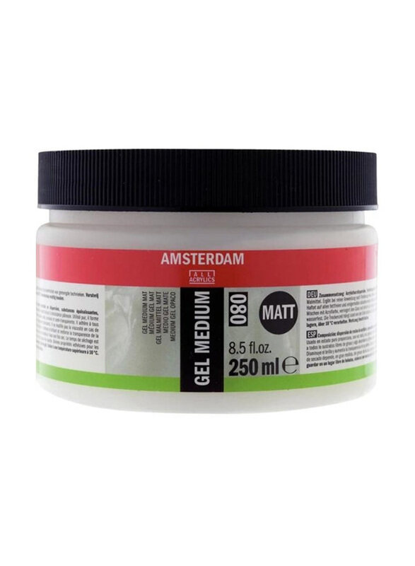 

Amsterdam Acrylic Gel Medium Matt, 250ml, White