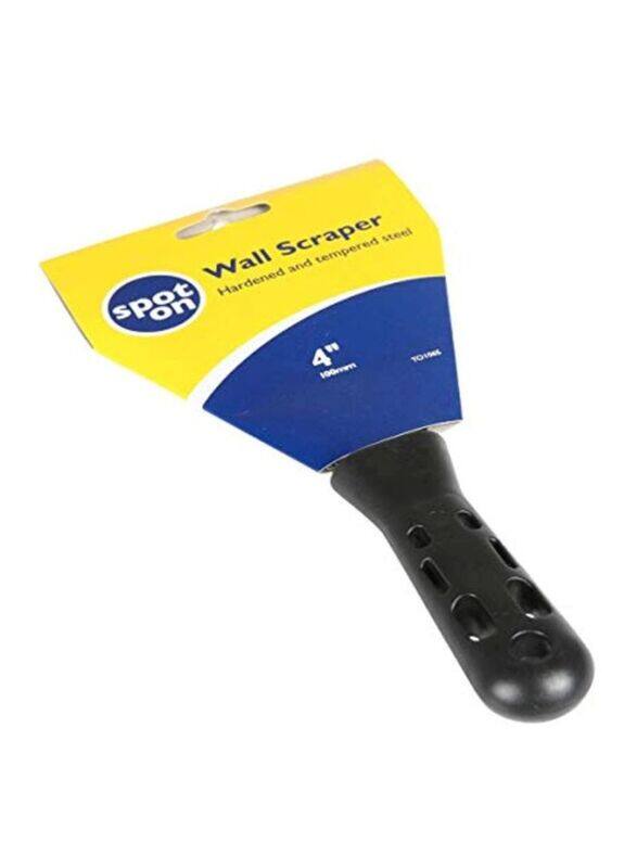 

Spot-On Wall Scraper, 4 inch, Black