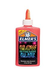 Elmer's Glow in The Dark Liquid Glue, 147ml, Pink