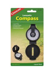 Coghlans Lensatic Compass, Black/White