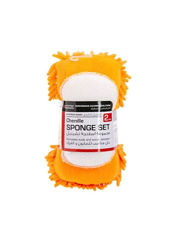 Homeworks 2-Piece Microfiber Sponge Set