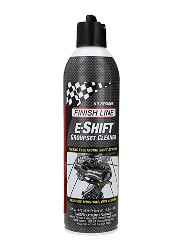 

Finish Line 475ml E-Shift Electronic Groupset Cleaner Aerosol, Multicolour