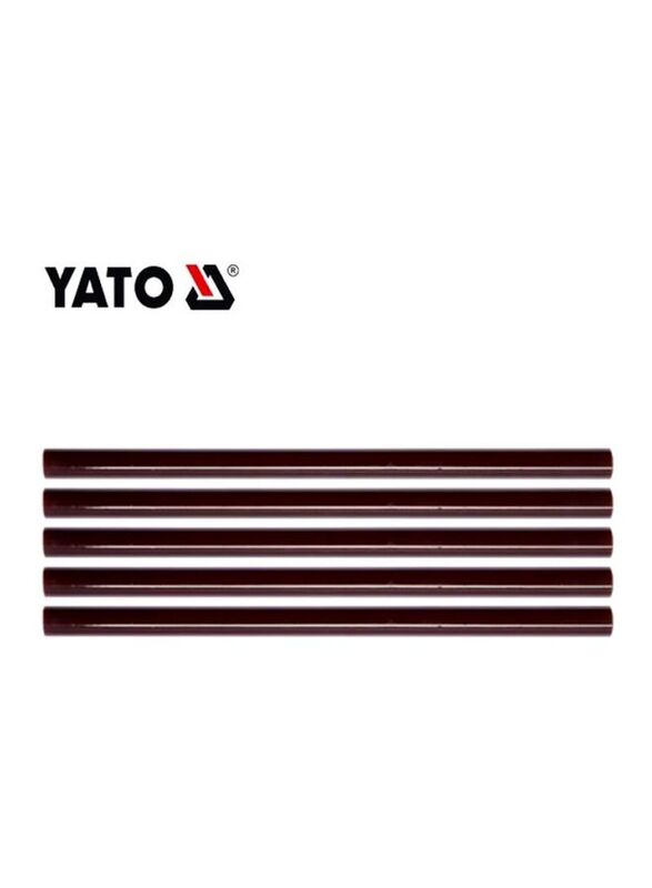 Yato 5-Piece x 200 mm Glue Stick, YT-82439, Brown