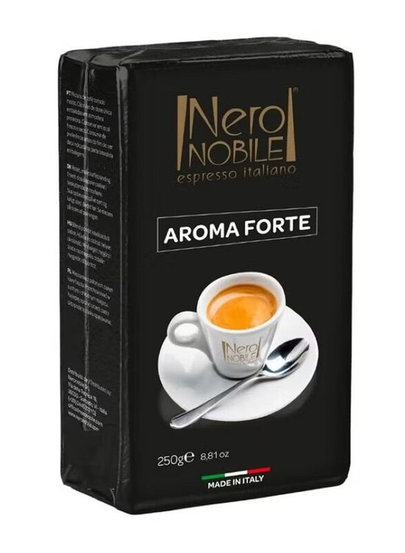 

Nero Nobile Italian Espresso Aroma Forte Ground Coffee, 250g