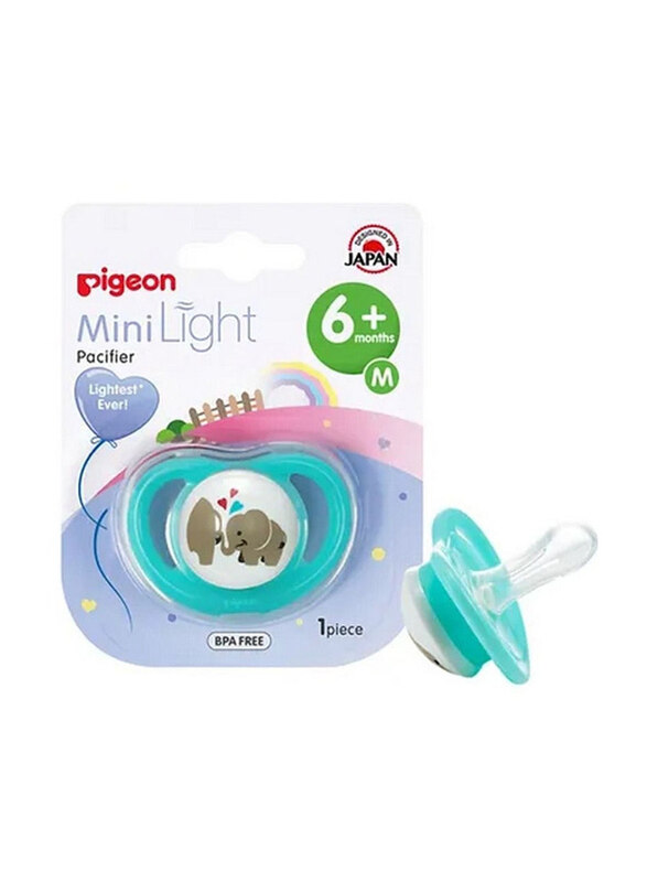 

Pigeon Mini Light Pacifier, Medium, Multicolour