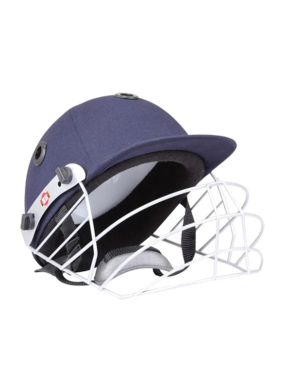 SS Sunridges Prince Cricket Helmet, Large, Blue
