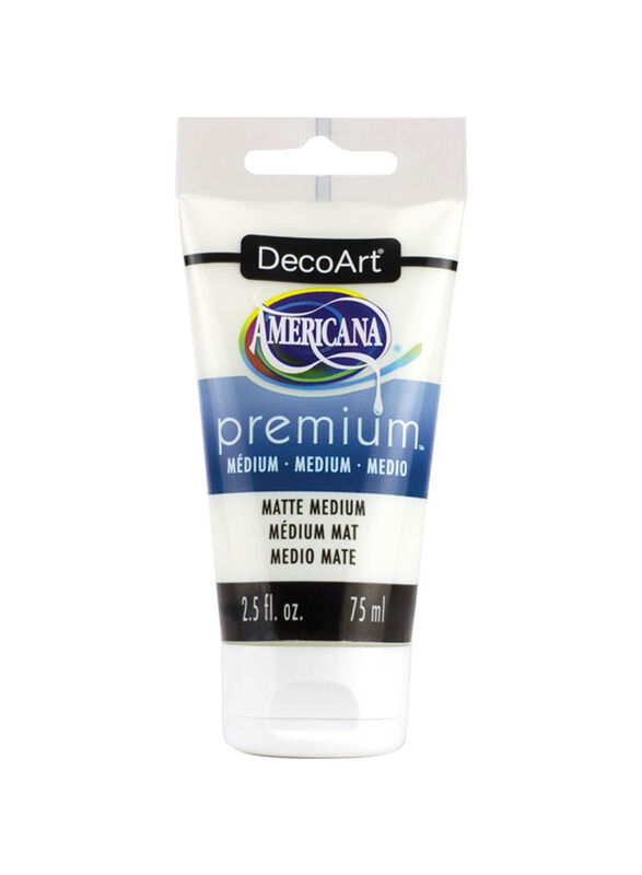 Deco Art Americana Premium Medium Acrylic Paint Tube, 75ml, Matte