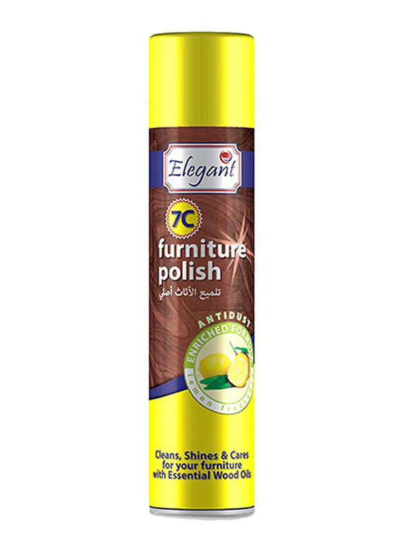 

Elegant Furniture Polish Lemon, 300ml, Clear
