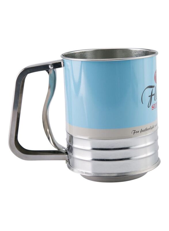 Tala Stainless Steel Flour Sifter, Silver/Blue