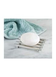 iDesign Countertop Soap Saver Grid Tray, 0.5 x 4 x 6.7-inch, Silver