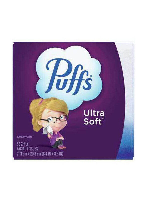 

Puffs Non-Lotion Facial Tissue, 2 Ply