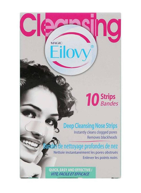 

Eilovy Deep Cleansing Nose Strips, 10 Pieces