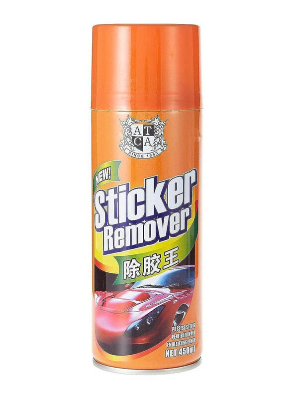 

Atca 450ml Car Sticker Remover With Strong Removing Ability, Orange