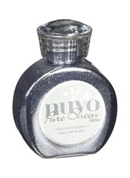 Nuvo Pure Sheen Glitter, 3.38oz, Steel Grey