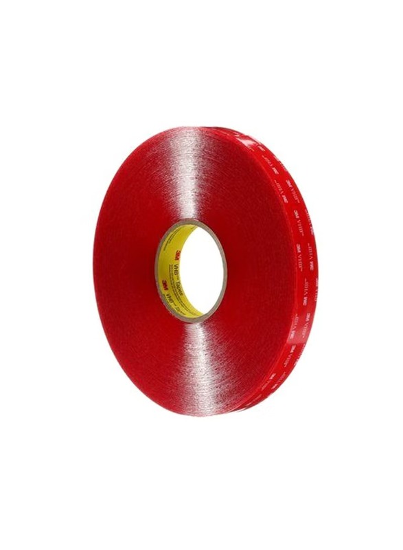 3M Double Sided Mounting Tape, Red