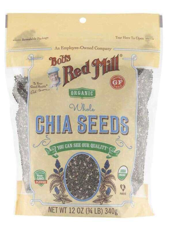 

Bob's Red Mill Organic Whole Chia Seeds, 340g