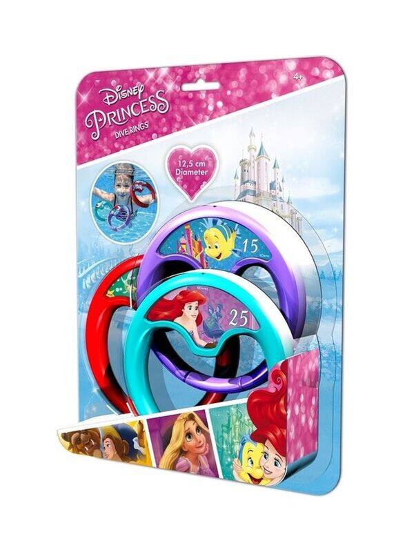 

Eolo Disney Ariel Dive Ring, 3 Piece, Multicolour