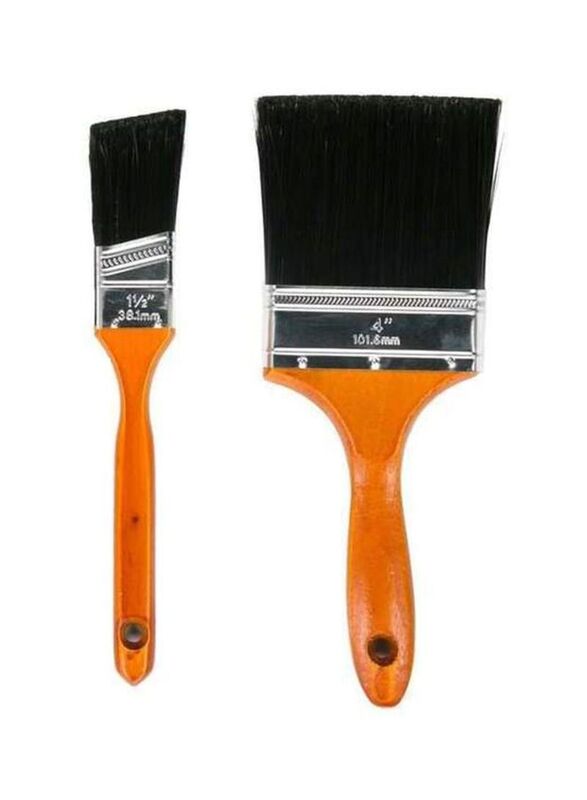 Linzer Paint Brush Set, 2-Pieces, Multicolour