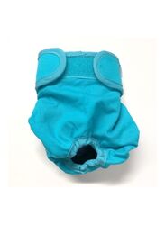 Simple Solution Washable Dog Diaper, Medium, Blue