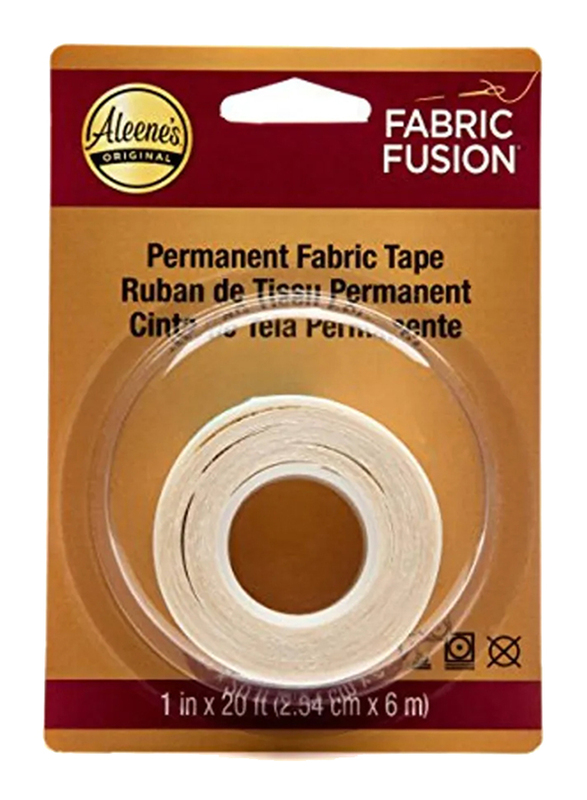 Aleene's Fusion Peel and Stick Fabric Tape, White