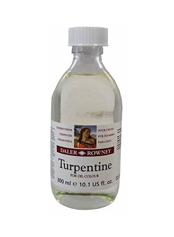 Daler Rowney Turpentine for Oil Colour, 300ml, Clear