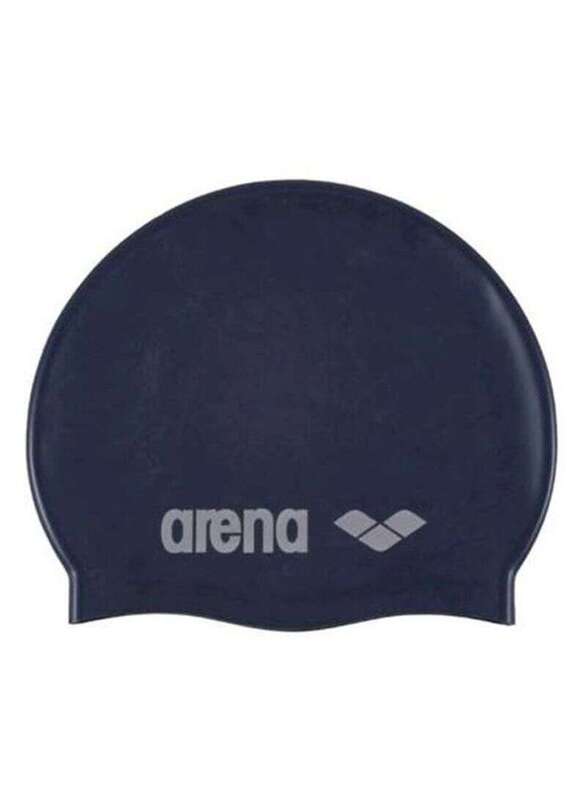 Arena Classic Silicone Jr Cap, Black