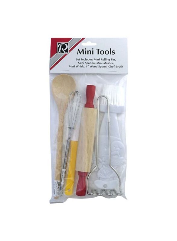 R & M International 6-Piece Baking Tool Set, Multicolour