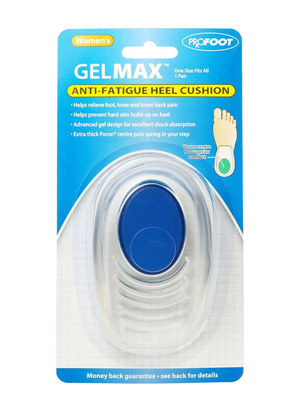 

Profoot Gel Max Anti-Fatigue Heel Cushion, 1 Pair