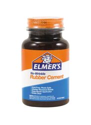 Elmer's Rubber Cement, 118ml, Orange