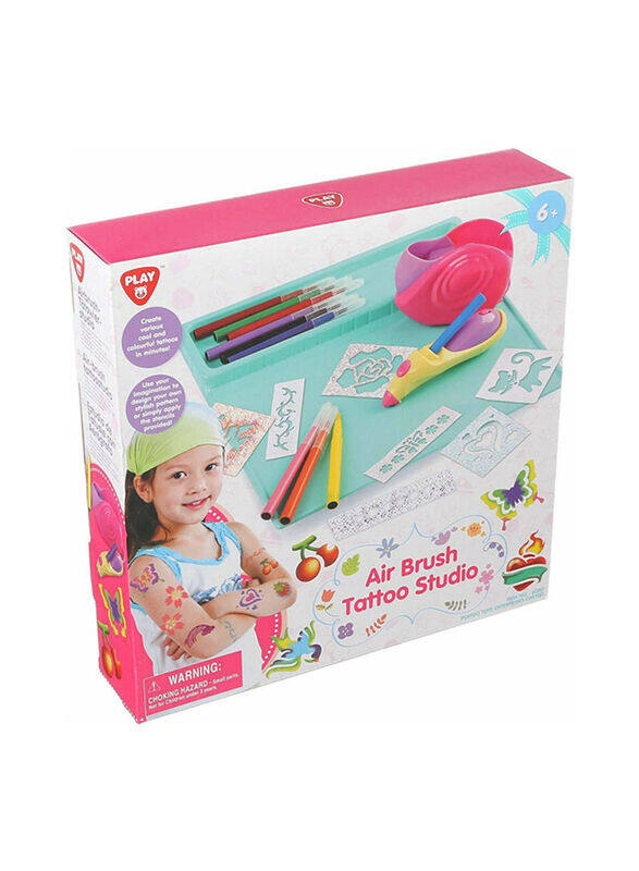 

Playgo Air Brush Tattoo Studio Toy, Multicolour