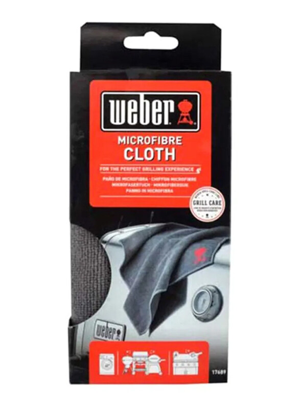 

Weber Grill Care Microfiber Cloth, Grey