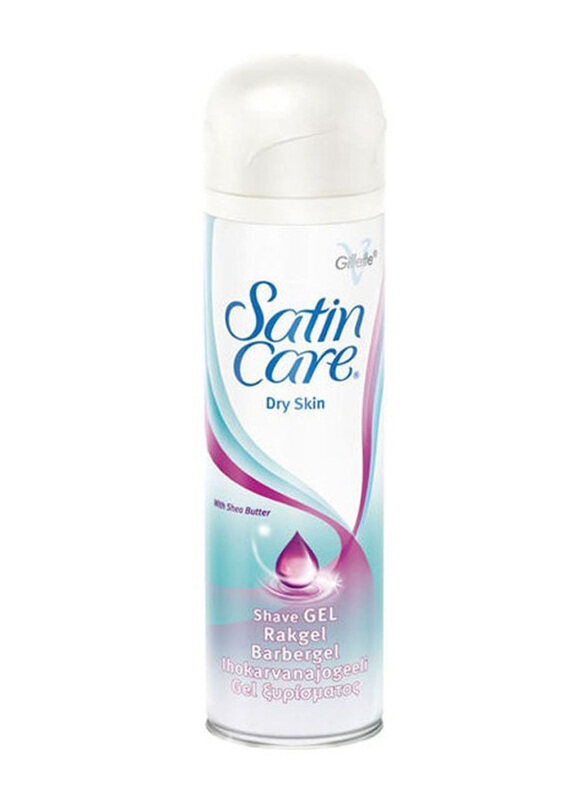 

Gillette Satin Care Gel Dry Skin Shaving Gel, 200ml