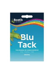 Bostik Blue-Tack Adhesive Set, 12 Pieces, Clear