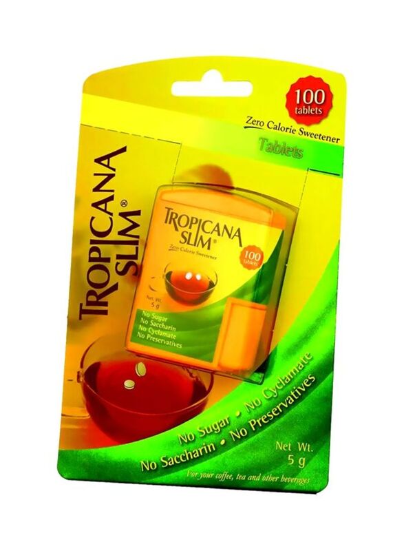 Tropicana 100 Pieces Slim Sweetener Tablets, 5g